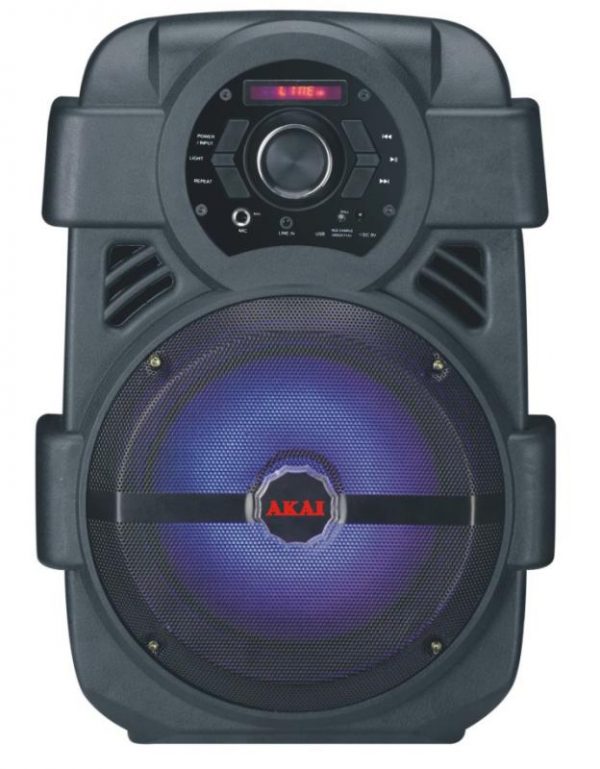 Boxa portabila activa Akai ABTS-808L, 10 W, Bluetooth, USB, Aux - imagine 3
