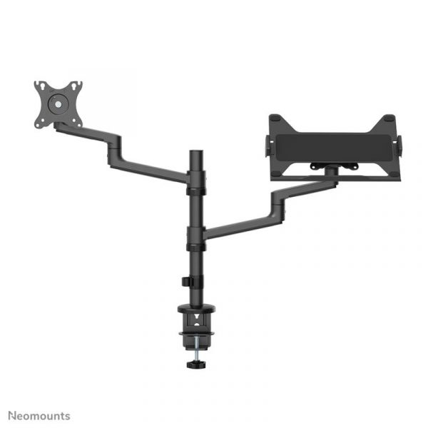 Suport dublu laptop de birou Neomounts DS20-425BL2; pentru display-uri cu - imagine 8