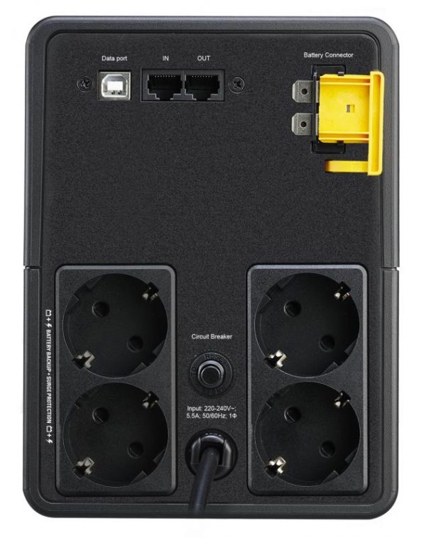 APC Back-UPS 1200VA, 230V, AVR, Schuko S - imagine 5