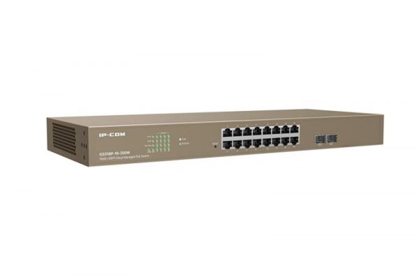 Ip-com switch G3326P-24-410W, 24-Port PoE, 24GE+2SFP Cloud Managed PoE Switch, - imagine 5