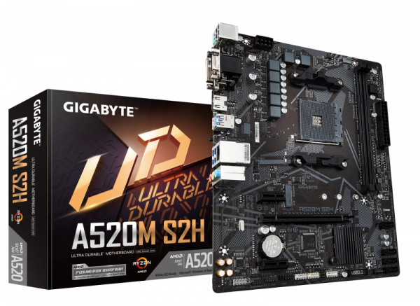 Placa de baza Gigabyte A520M S2H, Socket AM4 - imagine 5