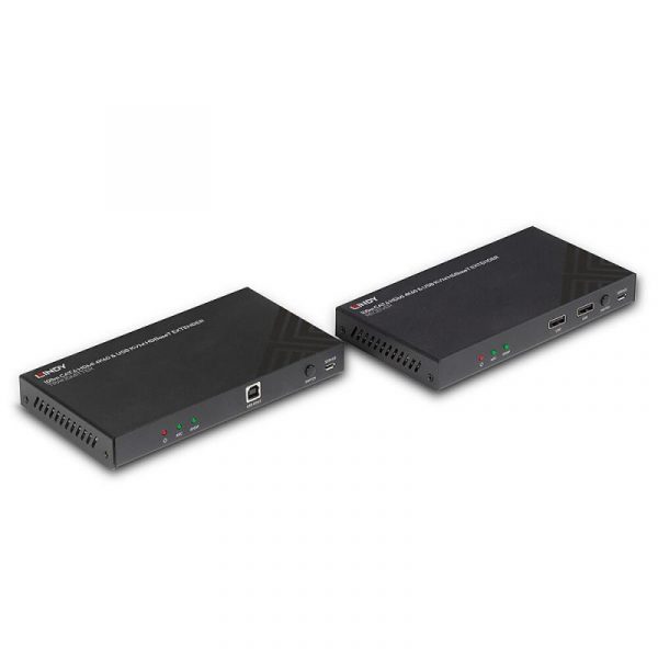 Lindy LY-38343 KVM Extender 100m Cat.6 HDMI 4K60, Audio, IR - imagine 11