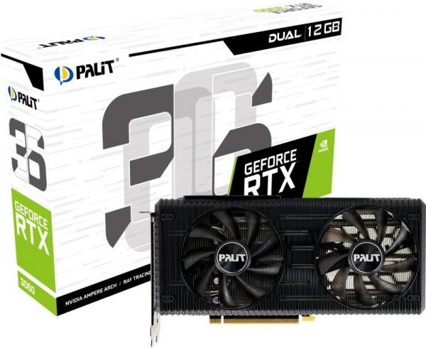 Placa video Palit GeForce RTX 3060 Dual LHR, 12GB GDDR6, - imagine 7