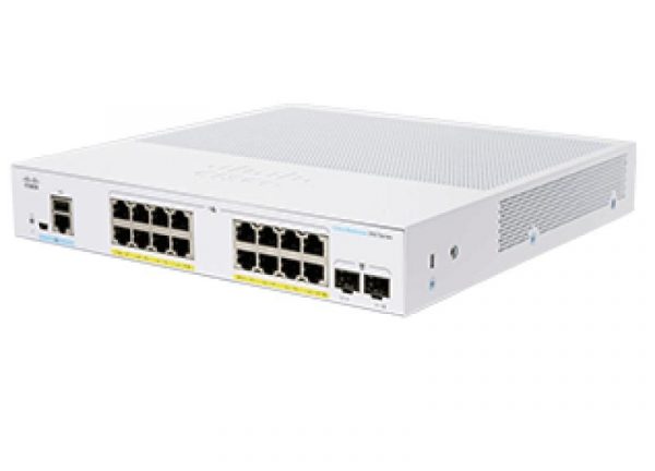 Switch  CISCO CBS350-16FP-2G, 16 PORTURI 10/100/1000, 2 x SFP, - imagine 4