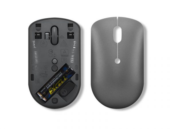 Mouse wireless Lenovo 540, USB-C, Storm Gray - imagine 7
