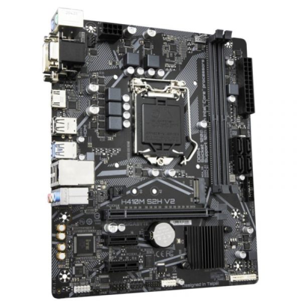 Placa de baza GIGABYTE H410M S2H V2 LGA 1200 - imagine 10