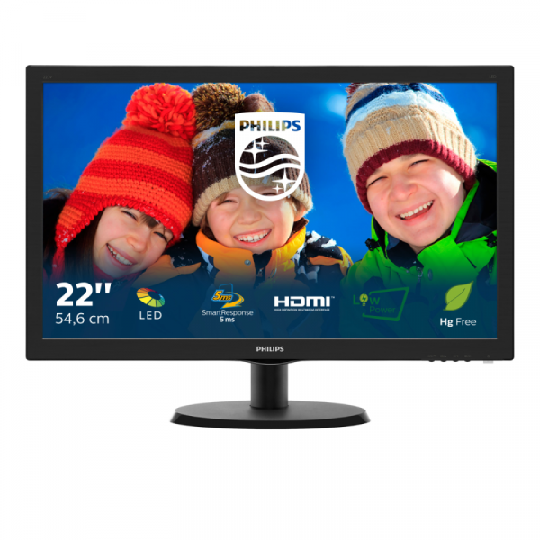 Monitor Philips 21.5" 223V5LHSB/00 - imagine 3