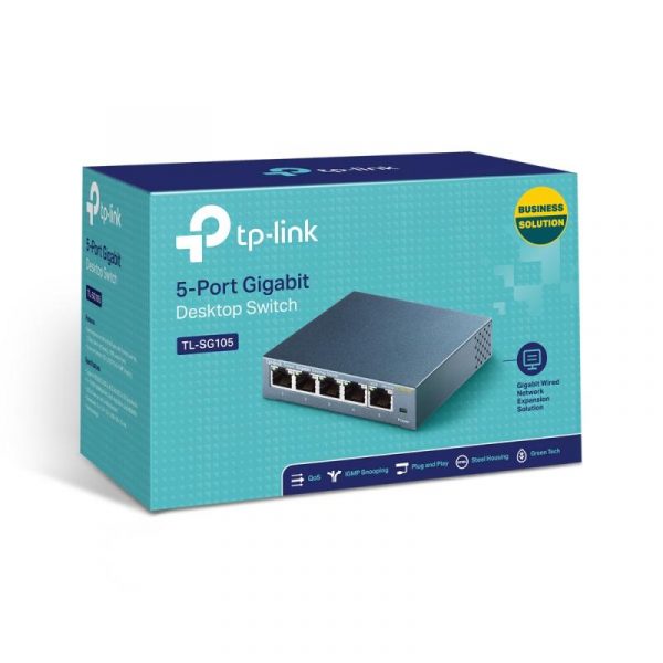Switch TP-Link TL-SG105, 5 port,10/100/1000 Mbps - imagine 8