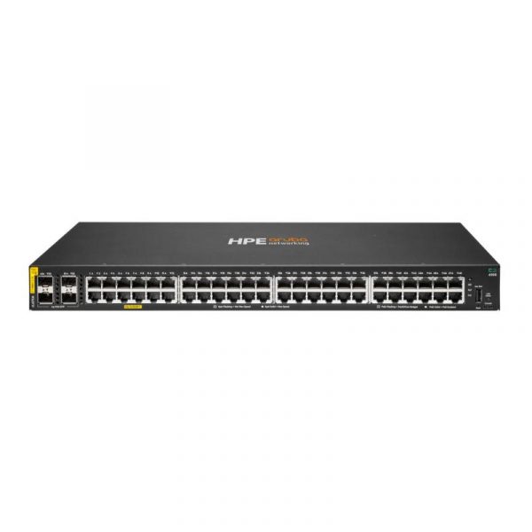 HPE Aruba Networking CX 6100 48G Class4 PoE 4SFP+ 370W