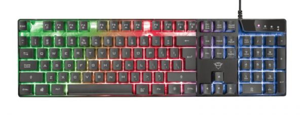 Tastatura Trust GXT 835 Azor, gaming, neagra - imagine 13