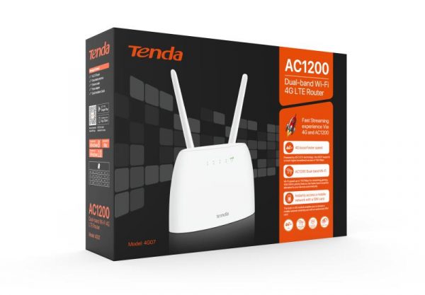 Router wireless Tenda 4G07, AC1200, WiFi 5, Dual Band - imagine 8