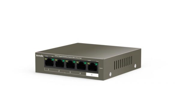 Switch Tenda TEG1105P-4-63W, 5 port, 10/100/1000 Mbps - imagine 7