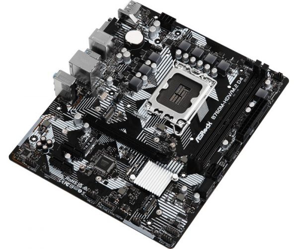 Placa de baza Asrock B760M-HDV/M.2 DDR4, 2x DDR4 - imagine 10