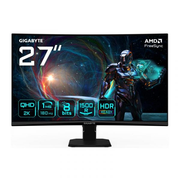 Monitor Gaming Gigabyte GS27QCA, Panel Size: 27 inch, Panel Backlight/ - imagine 3