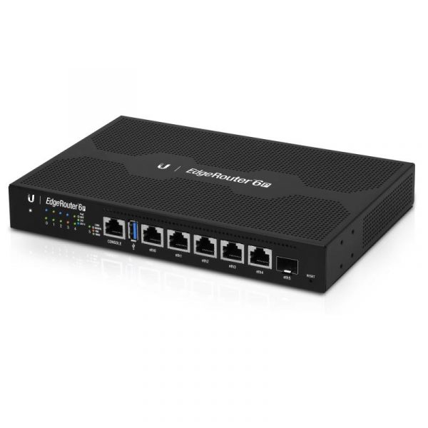 Ubiquiti EdgeRouter ER-6P; 6xGigabit LAN, 1xSFP Gigabit, 1x USB3.0, 5 - imagine 3