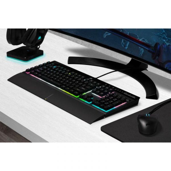 Tastatura mecanica CORSAIR K55 RGB PRO XT Gaming USB 3.0 - imagine 11