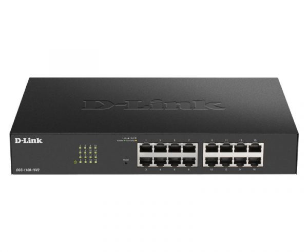 Switch D-Link DGS-1100-16, 16 port, 10/100/1000 Mbps - imagine 4