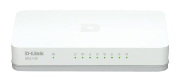 Switch D-Link GO-SW-8G, 8 port, 10/100/1000 Mbps - imagine 6