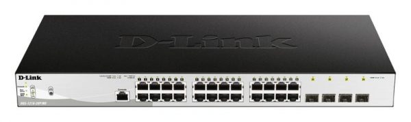 Switch D-Link DGS-1210-28P, 24 port, 10/100/1000 Mbps - imagine 4