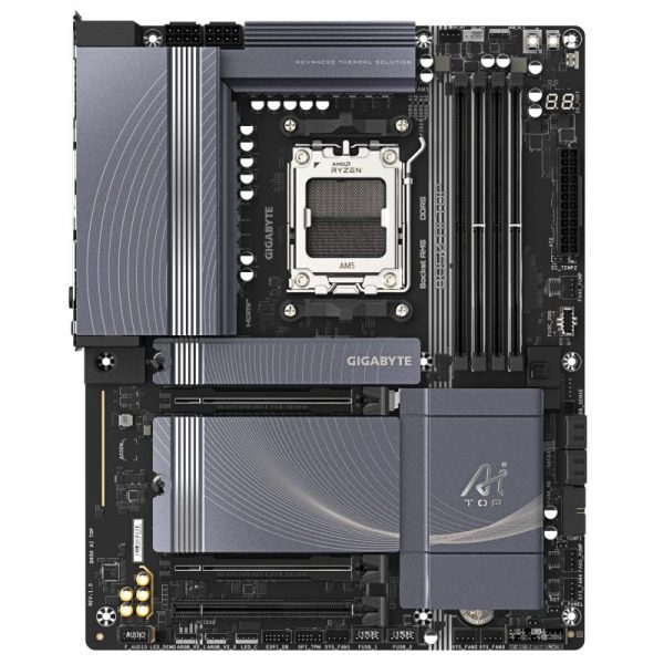 Placa de Baza GIGABYTE B850 AI TOP AM5, 4x DDR5, - imagine 4