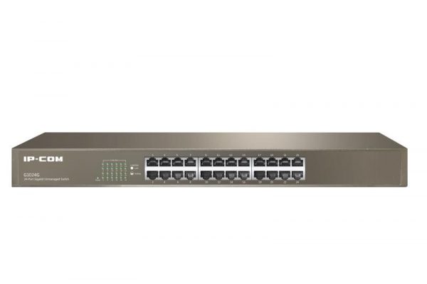 IP-COM 24-Port Gigabit Ethernet Switch, G1024G, unmanaged, Standarde: IEEE802.3, IEEE802.3u, - imagine 8