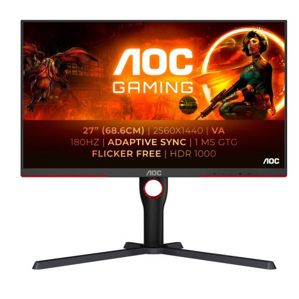 Monitor AOC 27" Q27G3XMN/BK - imagine 3