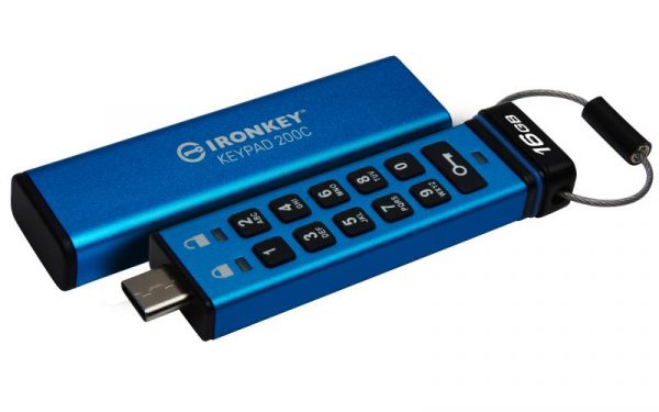 16GB Kingston Ironkey Keypad 200C USB Fl - imagine 7