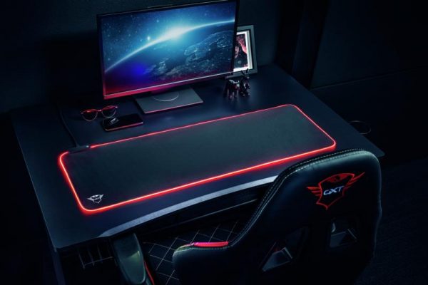 Mouse pad Trust GXT 764 Glide-Flex Flexible RGB, XXL, negru - imagine 21