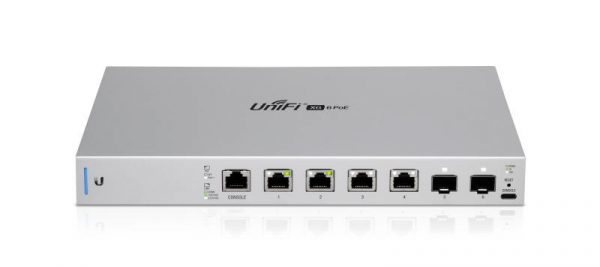 Ubiquiti UniFi switch 6 porturi USG-XG-6POE, 2x 1/10 SFP+, 4x - imagine 4