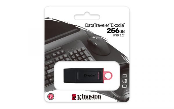 Memorie USB Flash Drive Kingston 256GB Data Traveler Exodia, USB - imagine 11