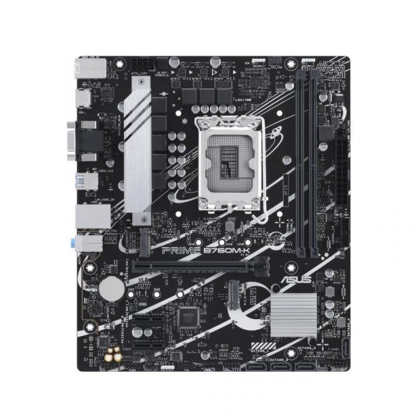 Placa de baza ASUS PRIME B760M-K LGA 1700, 2x DDR5, - imagine 3