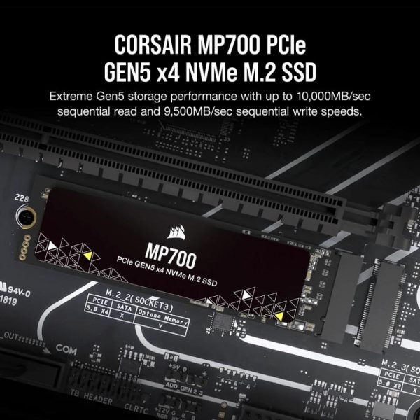 SSD CORSAIR MP700 1TB M.2 NVME - imagine 8