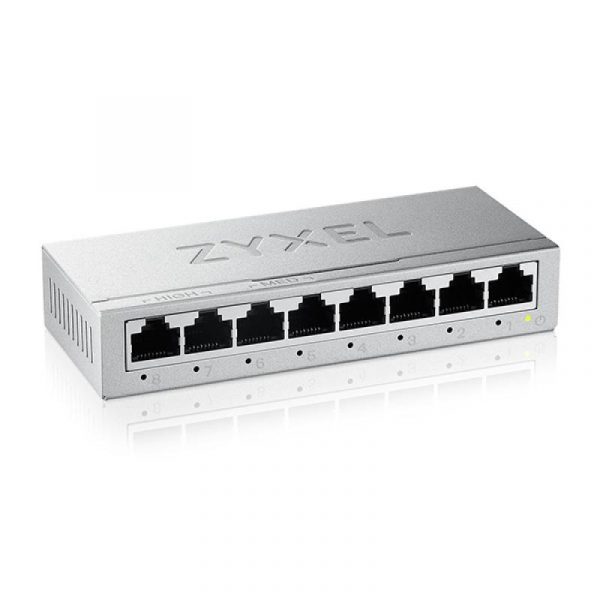 ZYXEL GS-108B V5 8-PORT DESKTOP SWITCH - imagine 8