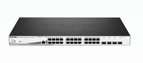 Switch D-link DGS-1210-28MP, 28 Port, 10/100/1000 Mbps - imagine 4