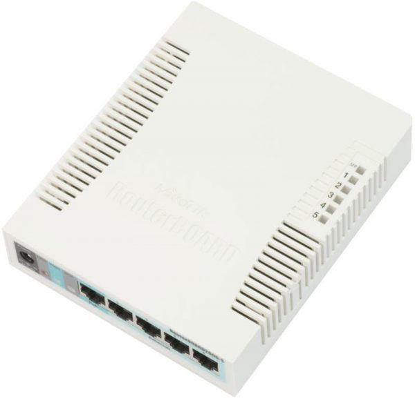 SWITCH MIKROTIK RB260GS, 5xLAN Gigabit, SFP cage, SMART, plastic case - imagine 3