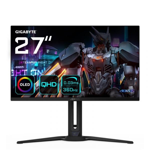 GIGABYTE FO27Q3 GAMING MONITOR 27", OLED, Rezolutie: 2560 x 1440(QHD), - imagine 5