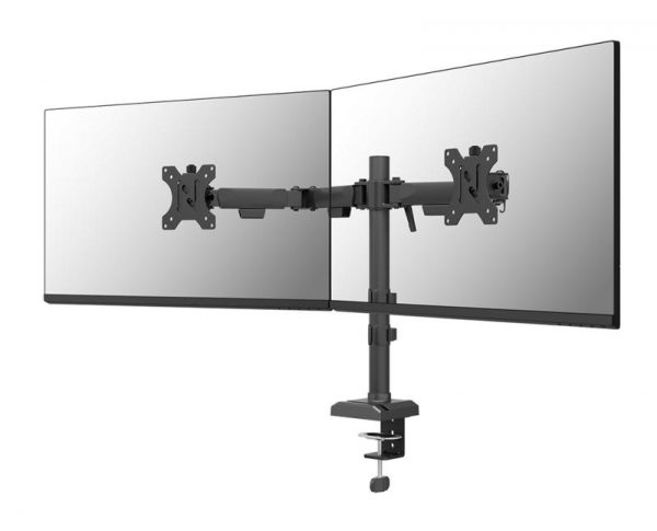 Brat dublu monitor Neomounts DS60-600BL2; pentru display-uri cu diagonale 10"-32", - imagine 6
