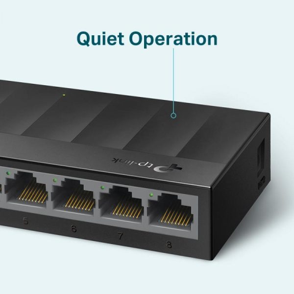 Switch TP-LINK LS1008G, 8 port, 10/100/1000 Mbps - imagine 7