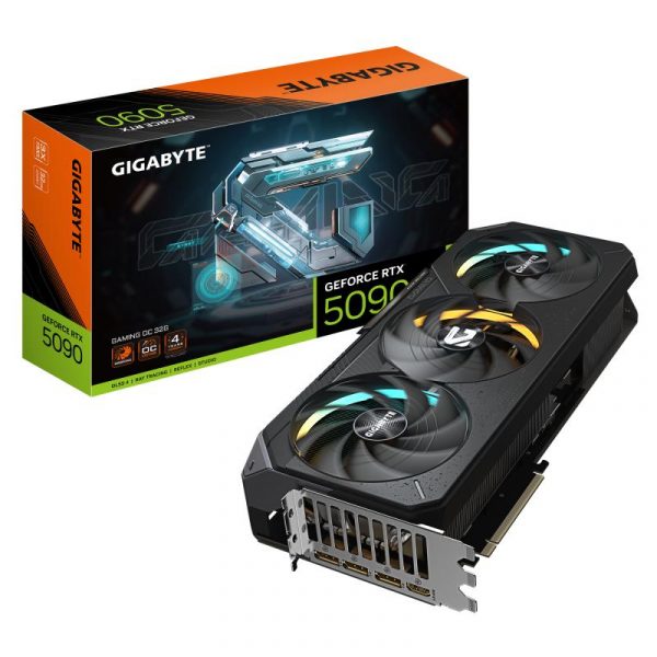 Placa Video GIGABYTE GEFORCE RTX 5090 GAMING OC 32G GDDR7 - imagine 3