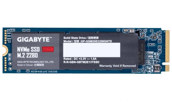 SSD Gigabyte NVMe, 256GB, M.2 - imagine 6
