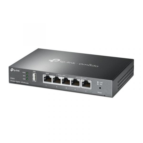 "Omada Gigabit VPN Router PORT: 1× Gigabit RJ45 WAN Port, - imagine 5