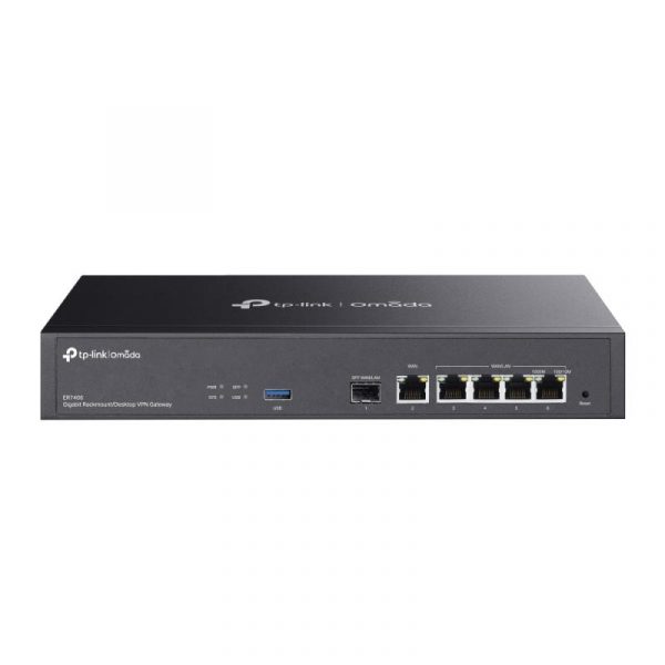 "Omada Gigabit Rackmount/Desktop VPN Router PORT: 1× Gigabit SFP WAN/LAN - imagine 3
