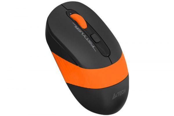 Mouse A4tech, gaming, wireless, optic, 2000 dpi, negru / portocaliu - imagine 9