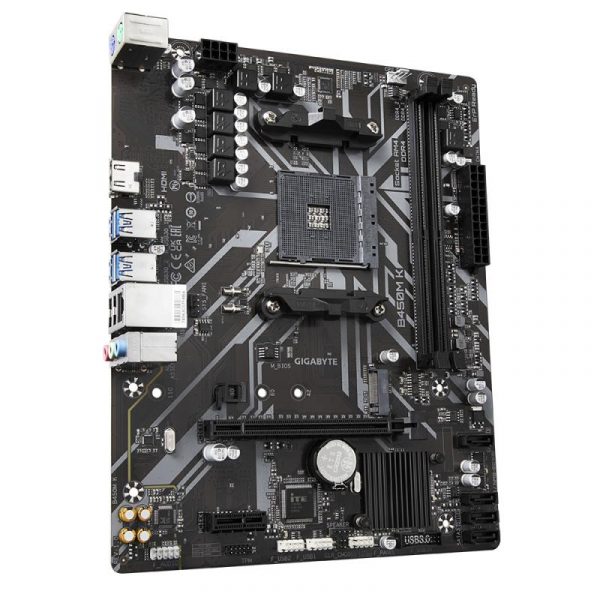 Placa de baza Gigabyte B450M K DDR4 AM4 - imagine 9