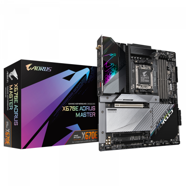Placa de baza Gigabyte X670E AORUS MASTER AM5 - imagine 7