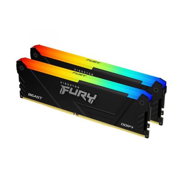 Memorie RAM Kingston FURY Beast RGB 32GB DDR4 3600MHz CL18 - imagine 11