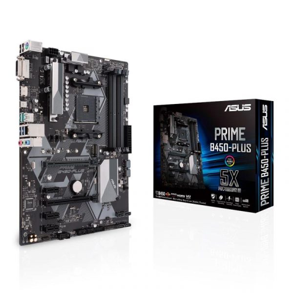 Placa de baza ASUS PRIME B450-PLUS, Socket AM4 - imagine 5