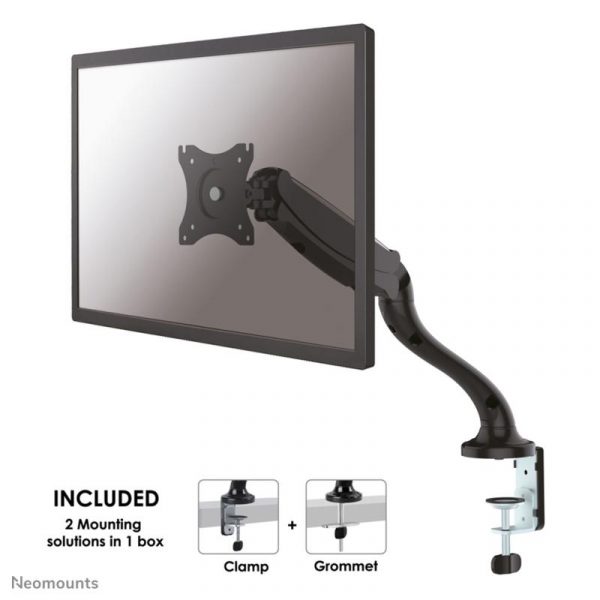 Brat de birou pt monitor Neomounts 10-30” 6kg VESA max - imagine 7