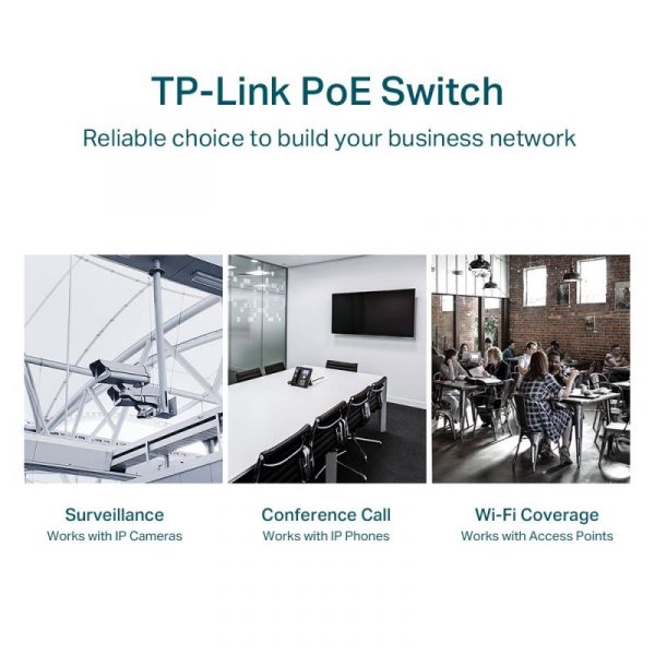 "28-Port Gigabit Easy Smart Switch with 24-Port PoE+ PORT: 24× - imagine 11