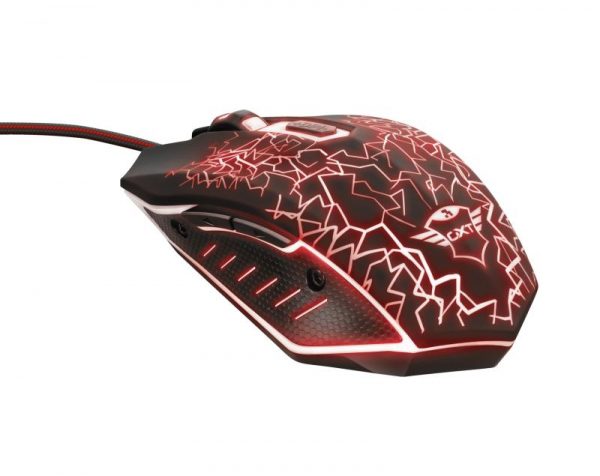 Mouse Trust GXT 105 Izza Illuminated Gaming, cu fir, RGB - imagine 12